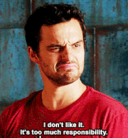 i dont like it new girl GIF