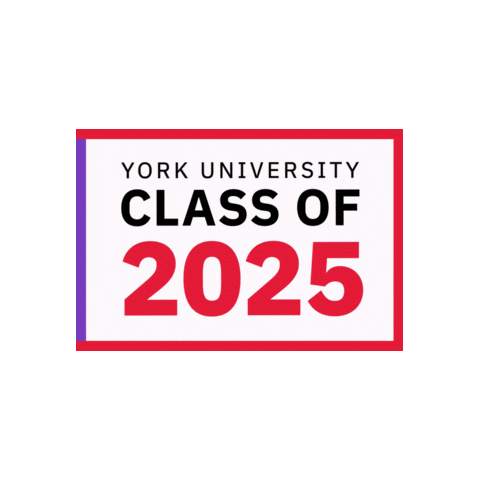 Yorku Convo Sticker by York University