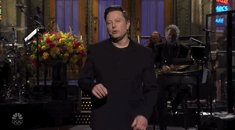 Elon Musk Reaction GIF by Saturday Night Live - Find & Share on GIPHY