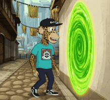 Teleporting Rick And Morty GIF by Boring Merch