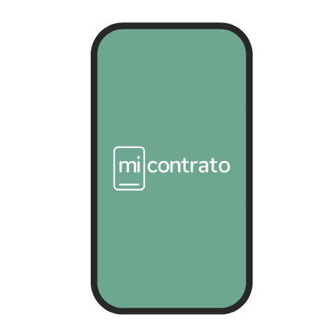 Mi Contrato Sticker