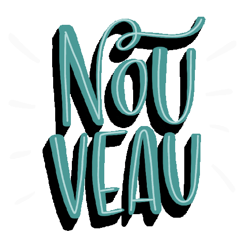 3D Nouveau Sticker