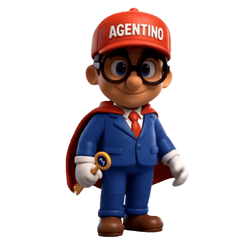 Agentino Sticker by Casaspetti.it