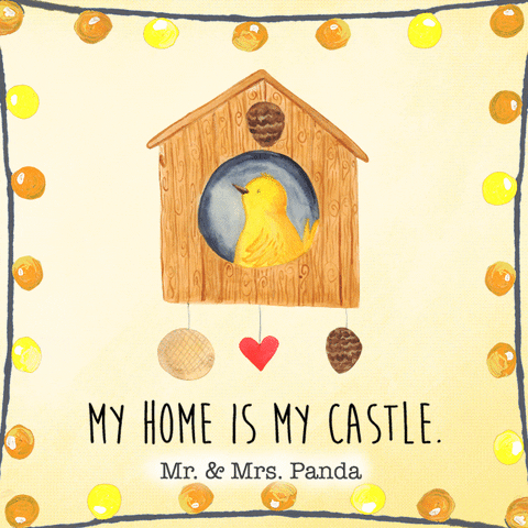 Home Sweet Home Castle GIF by Mr. & Mrs. Panda