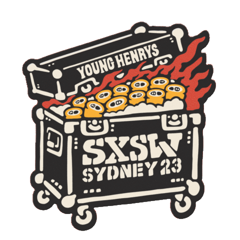Sxsw Sticker by Young Henrys