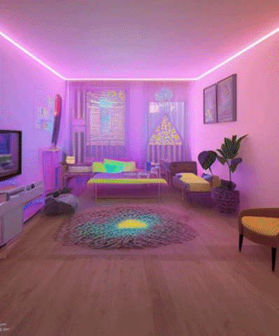 Interior Design Pink GIF