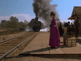 Mary Steenburgen Train GIF by Back to the Future Trilogy