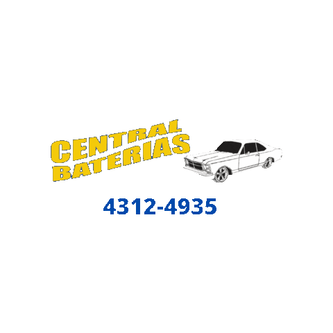 Central Baterias Lojas Sticker