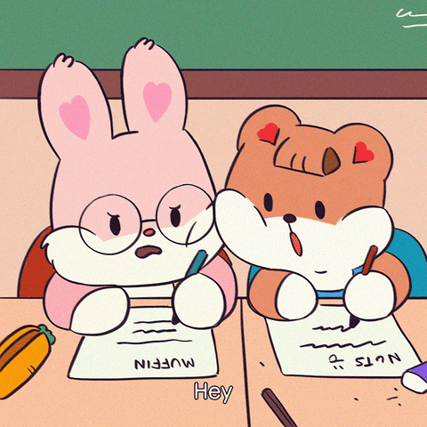 Back To School Test GIF by Muffin & Nuts