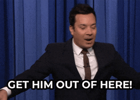 Get Out Of Here Jimmy Fallon GIF by The Tonight Show Starring Jimmy Fallon