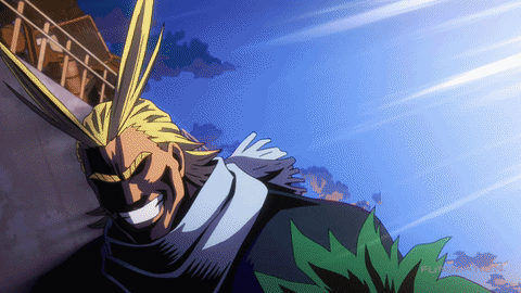 All Might Gif 6