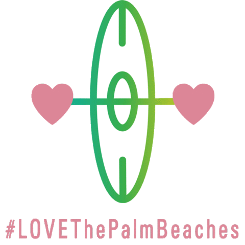 Heart Love Sticker by The Palm Beaches