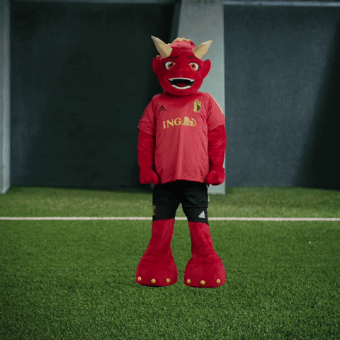 Happy Red Devils GIF by ING Belgium