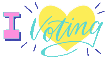 Heart Voting Sticker