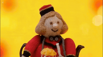 Movie Night Popcorn GIF by TeaCosyFolk