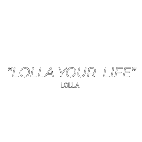 Lolla Sticker