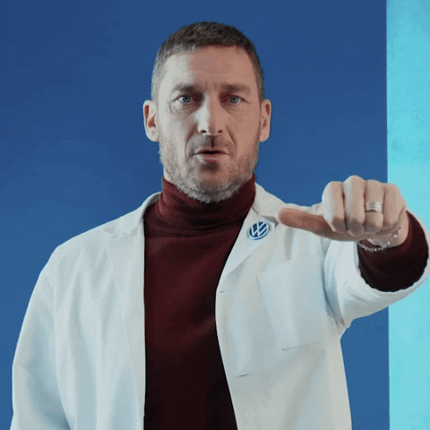 Totti No GIF by VolkswagenIT