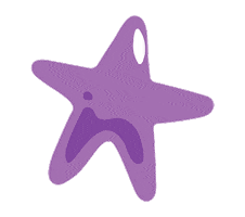 Purple Star Sticker by Gina Finehart