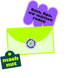 Enkelkinderbriefe Sticker