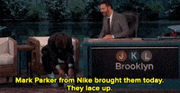limited edition nikes back to the future gif