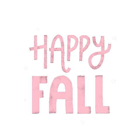 Fall October Sticker
