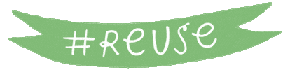 Reuse Sticker by greenhrvatska