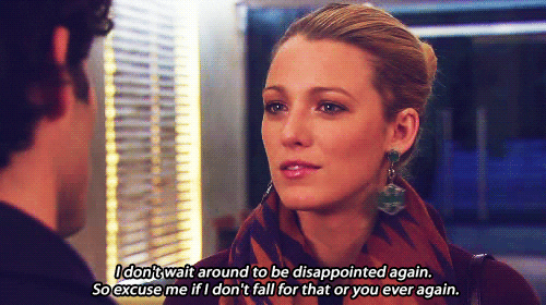 disappointed gossip girl GIF