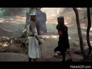 Image result for Monty Python and the holy grail gif