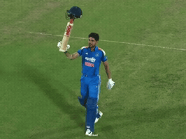 Shubman Gill Celebration GIF