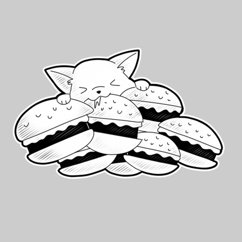 Burger Love GIF