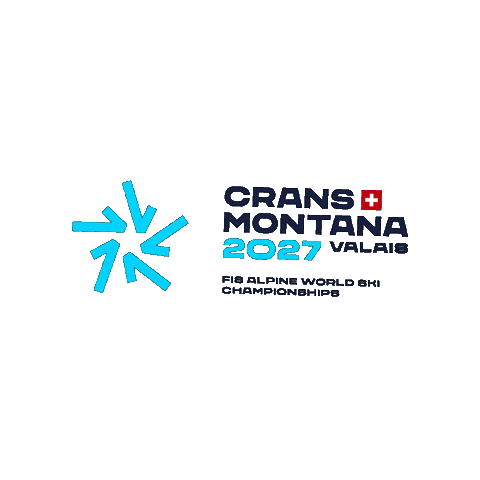 Ski Worldchampionships Sticker by CransMontana2027