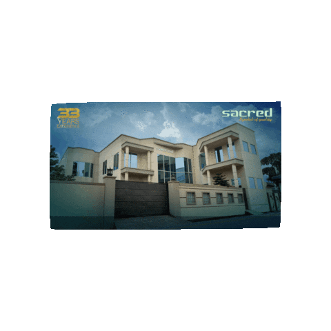 Sacred International Sticker