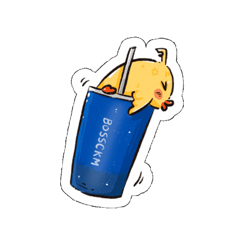 Boss Freezer Sticker by Sukee
