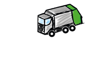 Mayer Recycling Sticker