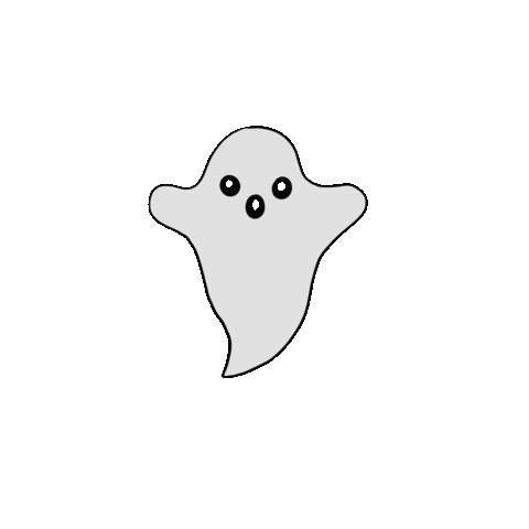 Halloween Ghost Sticker