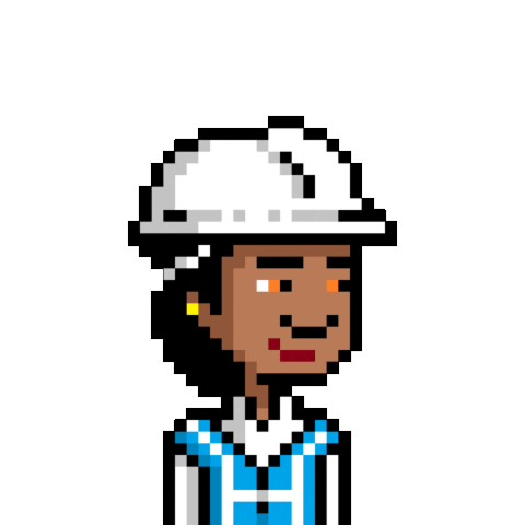 Pixel 8Bit Sticker
