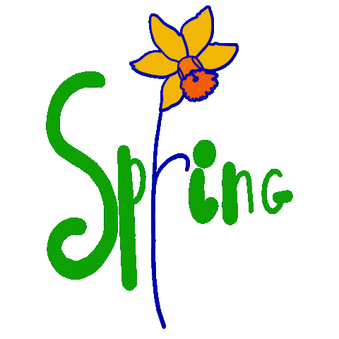 Flower Spring Sticker