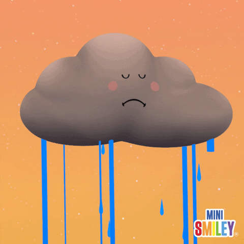 Sad Cry GIF by Mini Smiley