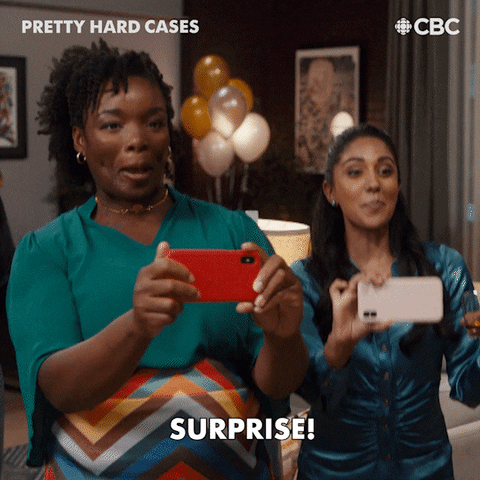 Surprise Smile GIF by CBC