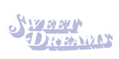 Sweet Dreams Text Sticker