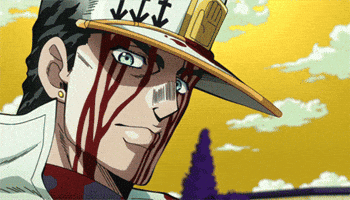 Jojos Bizzare Adventure Falling GIF