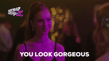 Gorge You Look Gorgeous GIF by Astrid and Lilly Save The World