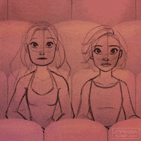 romance lesbians GIF