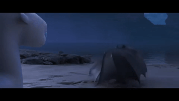 How To Train Your Dragon Flirting GIF