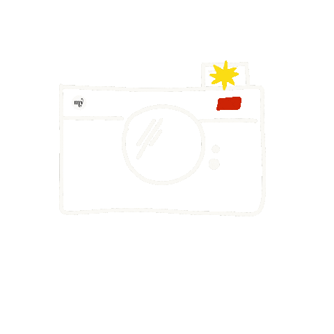 Camera Gracias Sticker by Mara Valderrey