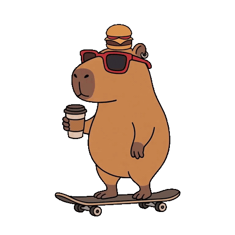 Coffee Burger Sticker by Street Food Spot