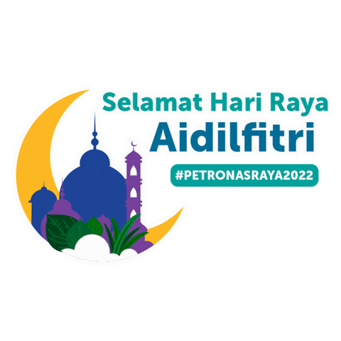 Aidilfitri Sticker by Petronas Malaysia