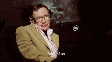 bored stephen hawking GIF