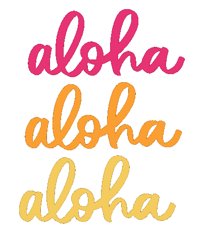 Happy Hawaii Sticker by Waikiki Beachcomber by Outrigger