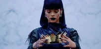 Rihanna durante a divulgação do álbum Anti